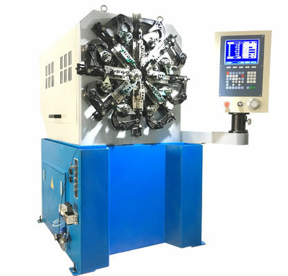 High Precision 5 Axis CNC Spring Forming Machine With Wire Rotation And Spinner
