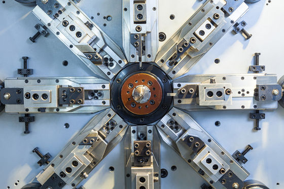 11 Axis Camless CNC Spring Making Machine With Spinner Motor , Stable Performance
