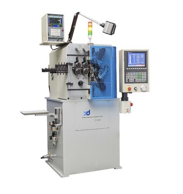 0.5~2.0mm Eight Axis CNC Spring Coiling Machine, High Precision, Production Rate 700pcs/min, 50% Manual Work Saved
