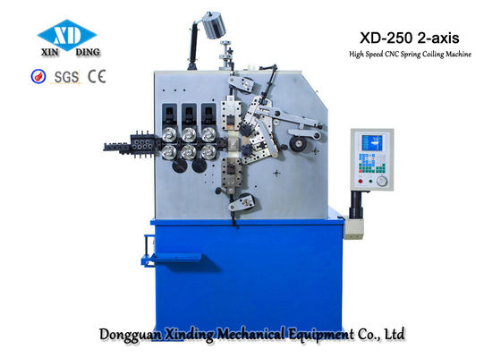 XD-250 2-Axis Spring Coiling Machine Producing 2.0mm To 5.0mm Compression Springs
