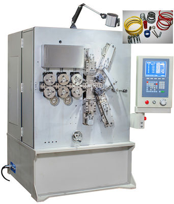 2.00 - 6.00mm Five Axis CNC Coil Spring Machine With Servo Motion System