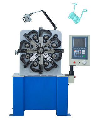 Solid Professional 40mm CNC Spring Making Machine / Spring Former