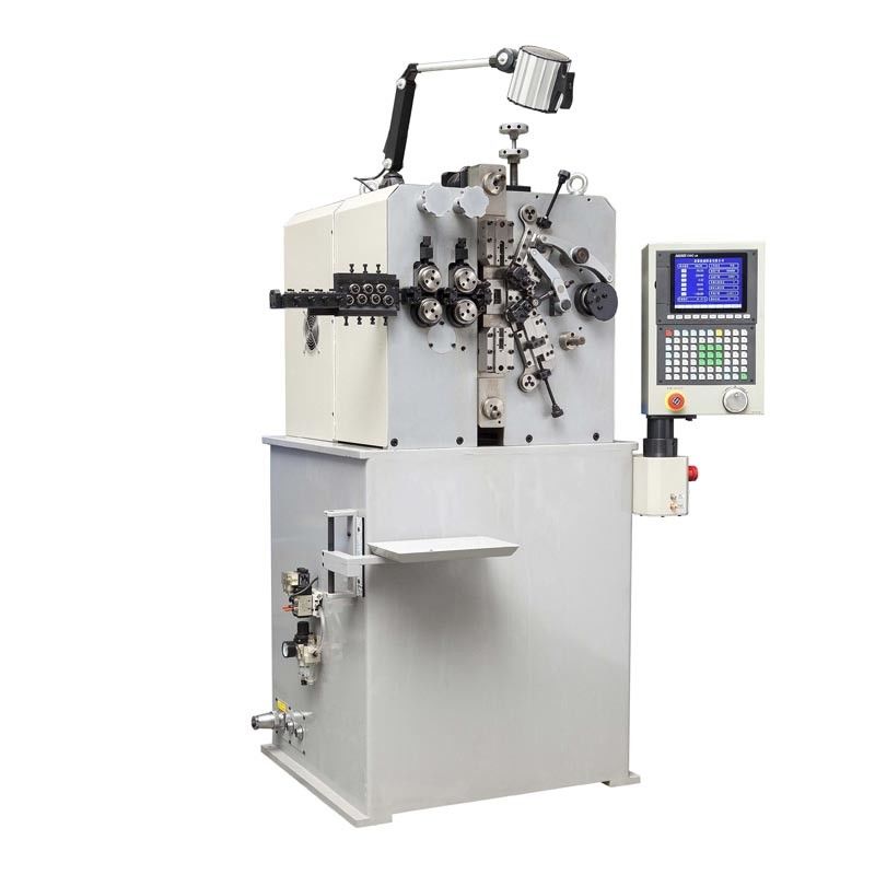 1.0-3.0mm CNC Spring Making Machine, 6 axis, Production Rate 500pcs/min